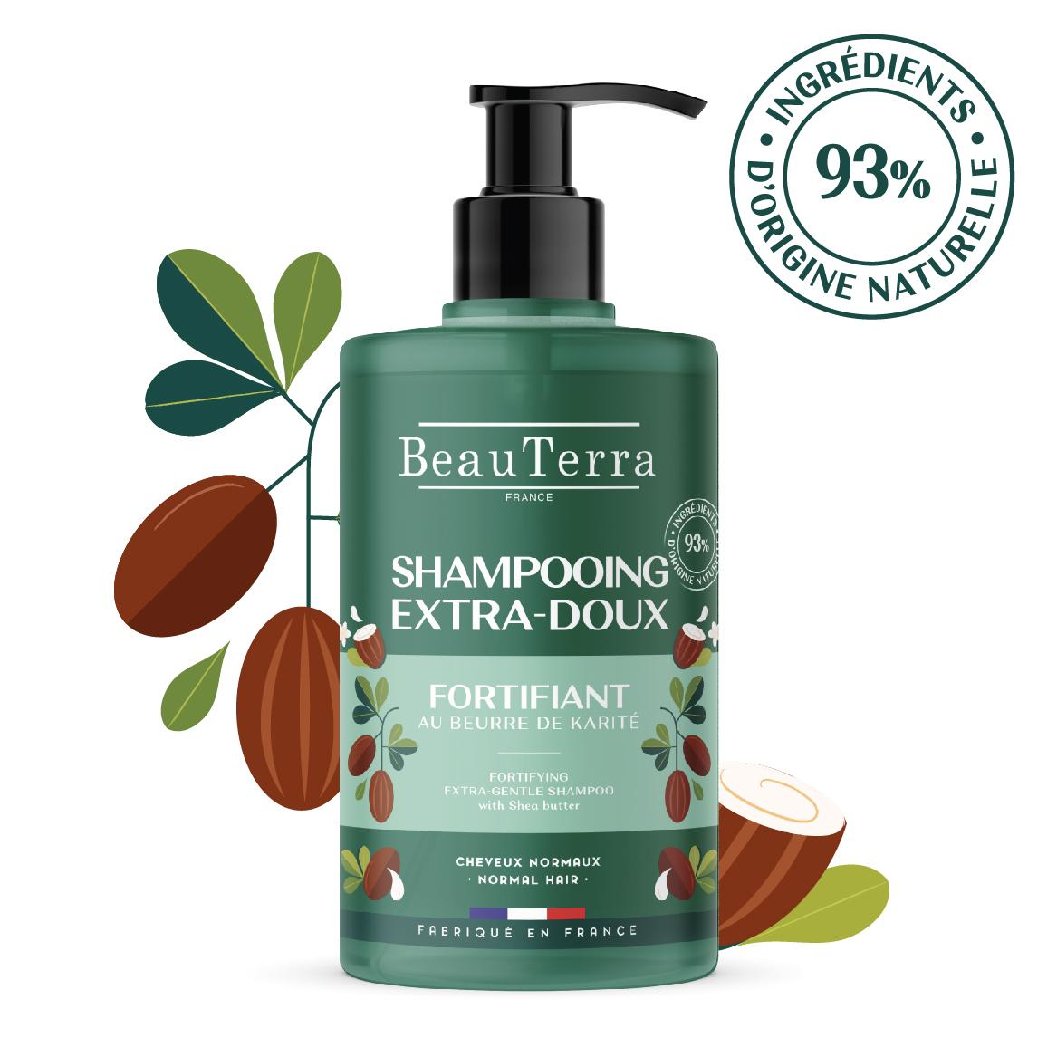 Beauterra shampoing fortifiant 750ml