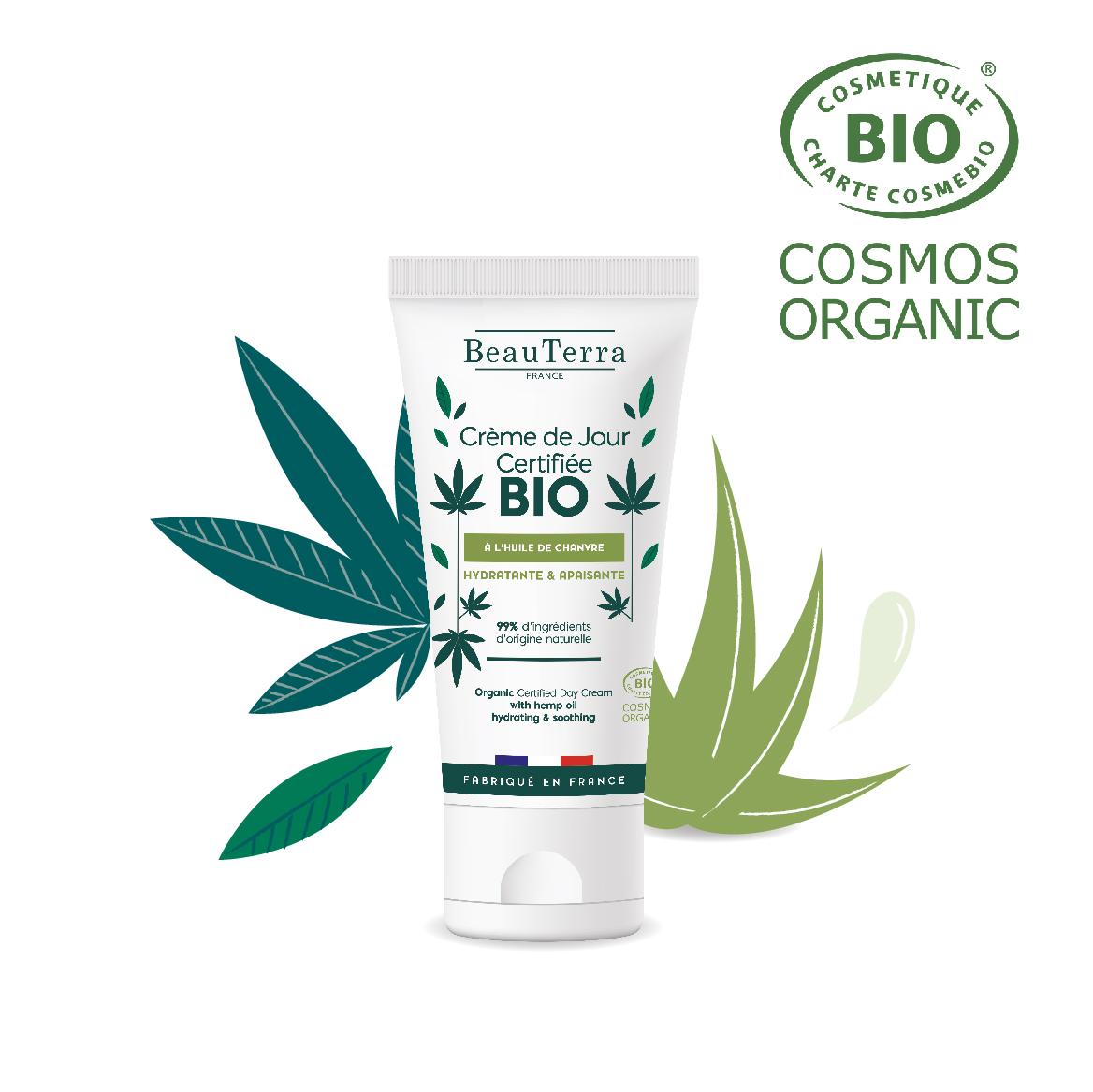 Beauterra Bio crème jour 50 mL