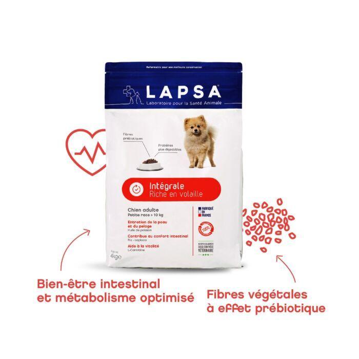 Croquettes Intégrale Adulte petite race 4kg